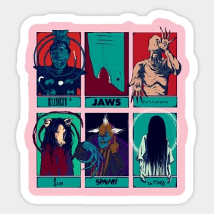 horror legends Sticker